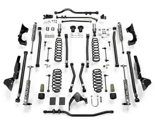 6 In. CT6 Alpine Suspension System with Falcon 2.1 Shocks for 2007-2018 Jeep Wrangler JK Unlimited 4-Door