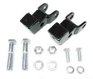 Shock Relocation/Adapter Kit Rear Lower Incl. Bracket/Hdwr. Skin Packed