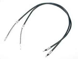 Emergency Brake Cable RH 61 in. Long For Use With Teraflex Disc Brake Conversion/Factory Disc Brakes Each