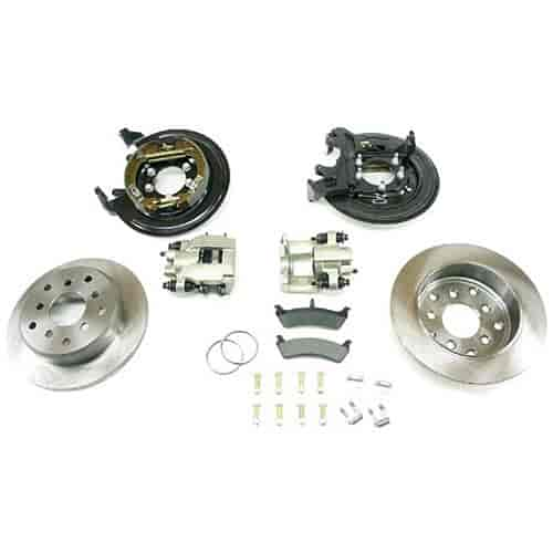 Rear Disc Brake Kit Fits Ford 9 in./8.8 in./Custom Teraflex Housing Includes: