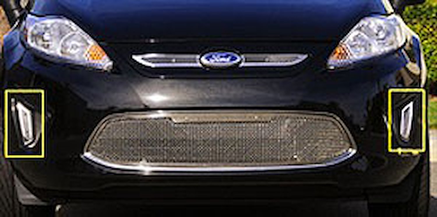 Upper Class Mesh Bumper Grille Bolt-On Insert 2011-2012 Ford Fiesta SE/SEL