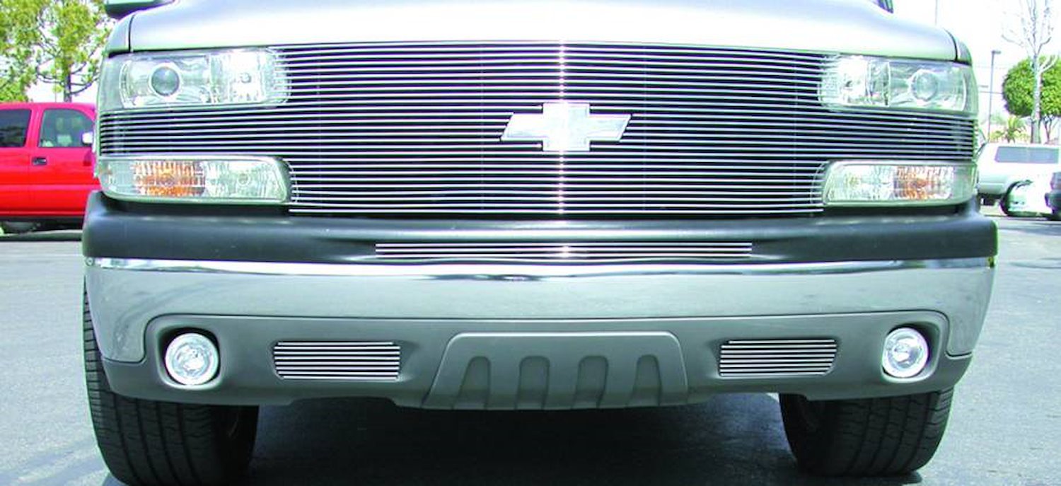 Billet Grille Insert Polished Aluminum