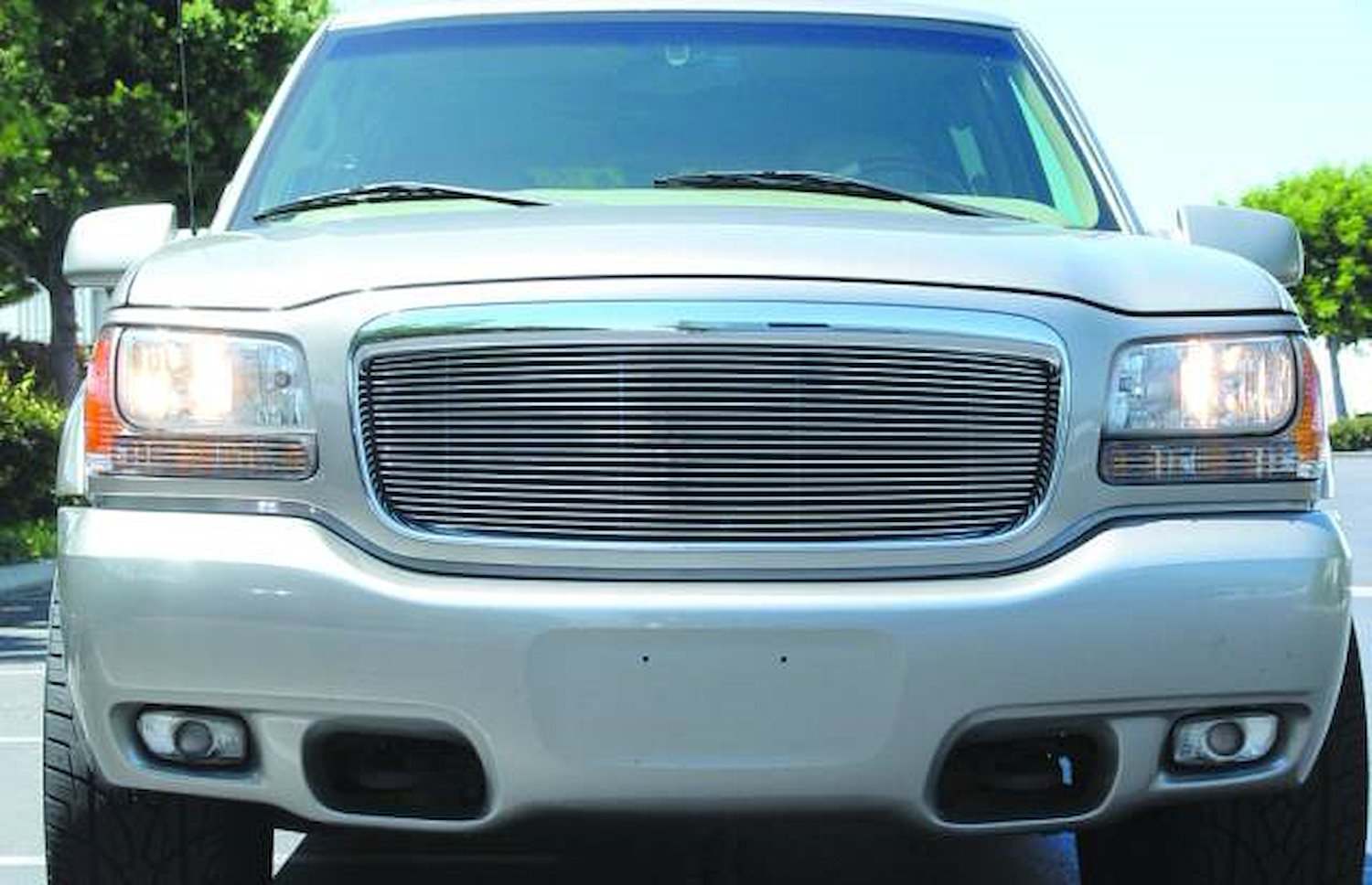 Billet Grille Insert 1999-2000 Cadillac Escalade Polished Aluminum