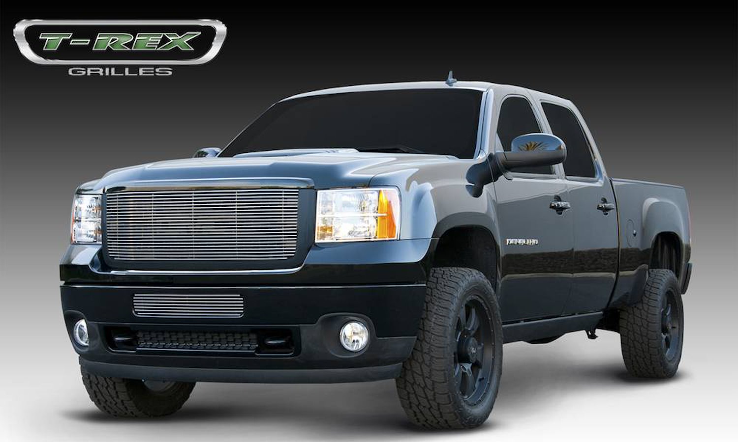 Billet Bolt-On Grille Overlay And Insert 2011-2012 Sierra HD Pickup