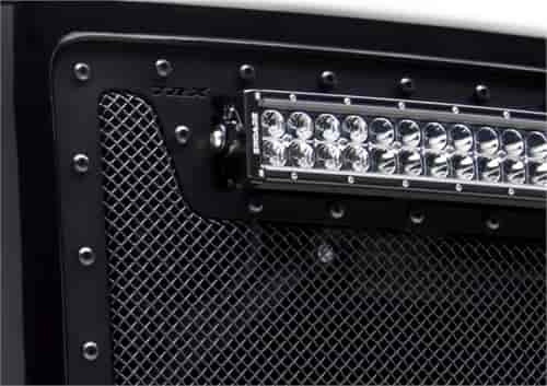 Polaris RZR XP 1000 Torch Series Formed Mesh Main Grille Replacement 1 Pc Black Powdercoated Mild St