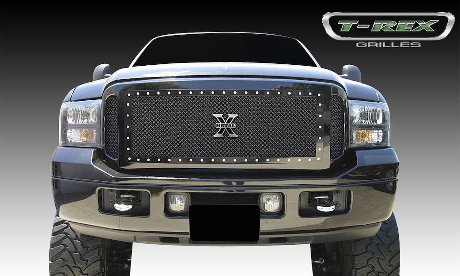 X-Metal Studded Mesh Grille 2005-2007 F-250/F-350 SD