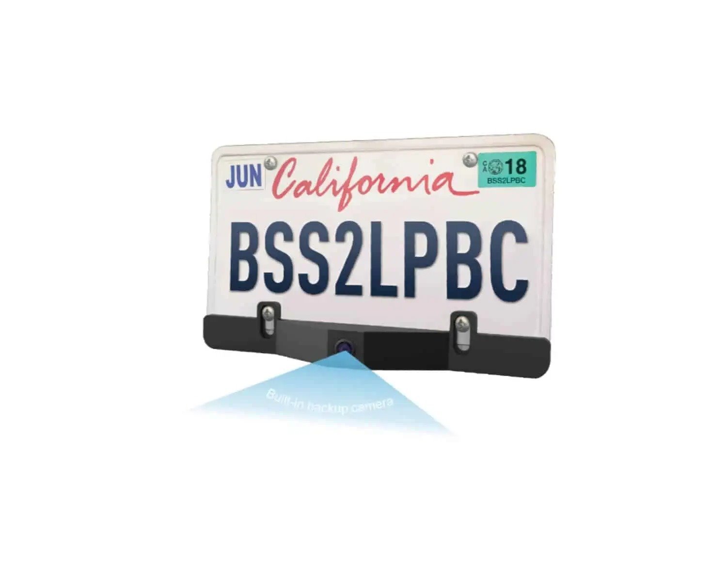 BSS2LPBC Advanced License Plate Bar Blindspot Detection System, For All Types Of Vehicles: (Trucks, Cars, Commercial Vehicles)