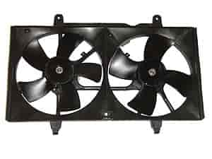 RAD/CON COOLING FAN ASSY BLADE/MOTOR/SHROUD 2.5L ALTIMA 02-06