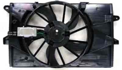 RAD COOLING FAN ASSY BLADE/MOTOR/SHROUD TAURUS/TAURUSX/SABLE 08-09 LINCO LN MKS 09-10