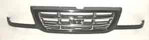 GRILLE W/ CHR/DK GRY BARS P RANGER 01-03