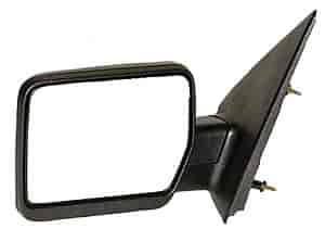 LH DOOR MIRROR PWR NON-HTD TEXT BLK FLDG W/O SIG NEW STYLE FORD F150 P/U 04 -08