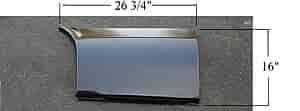 Front Lower Section Quarter Panel 1978-87 El Camino/Caballero