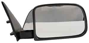 LH DOOR MIRROR MAN NON-HTD CHR FLDG WINDOW MNT TYPE W/O VENT WINDOW TOYOTA P/U 89-95