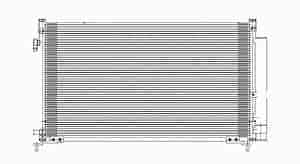 CONDENSER W/ RECEIVER/DRYER CIVIC CPE DX/DX-G/LX 06-10