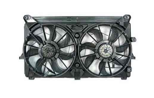 RAD/CON COOLING FAN ASSY BLADE/MOTOR/SHROUD 8CYL ENG W/ PERFORMANCE PKG S ILVERADO/SIERRA 1500 07-10