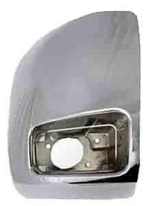 RH FT BUMPER END CAP CHR W/ FOG LAMPS SILVERADO 2500/3500 07-10