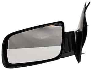 LH DOOR MIRROR MAN NON-HTD GLOSS BLK P NON-FLDG ASTRO/SAFARI 85-05