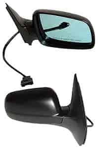 RH DOOR MIRROR PWR REM HTD SMOOTH BLK NON-FLDG W/O MEM W/O BLUE TINT GLASS USA TYPE GEN4 GOLF/GTI/JETTA 99-07