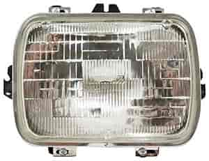 Single Rectangular Headlight Assembly 1978-81 Universal Multi-Vehicle