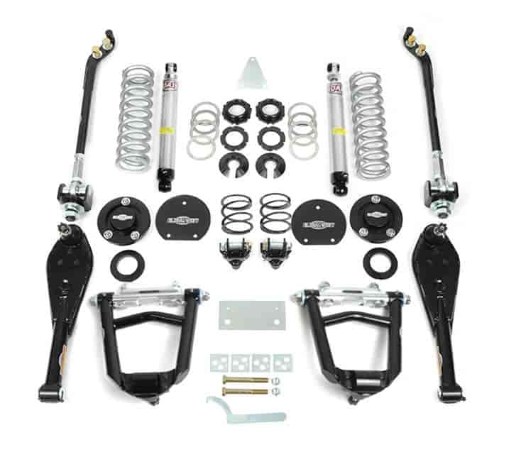 Coil-Over Kit with Single-adjustable shocks 1967-70 Ford Mustang