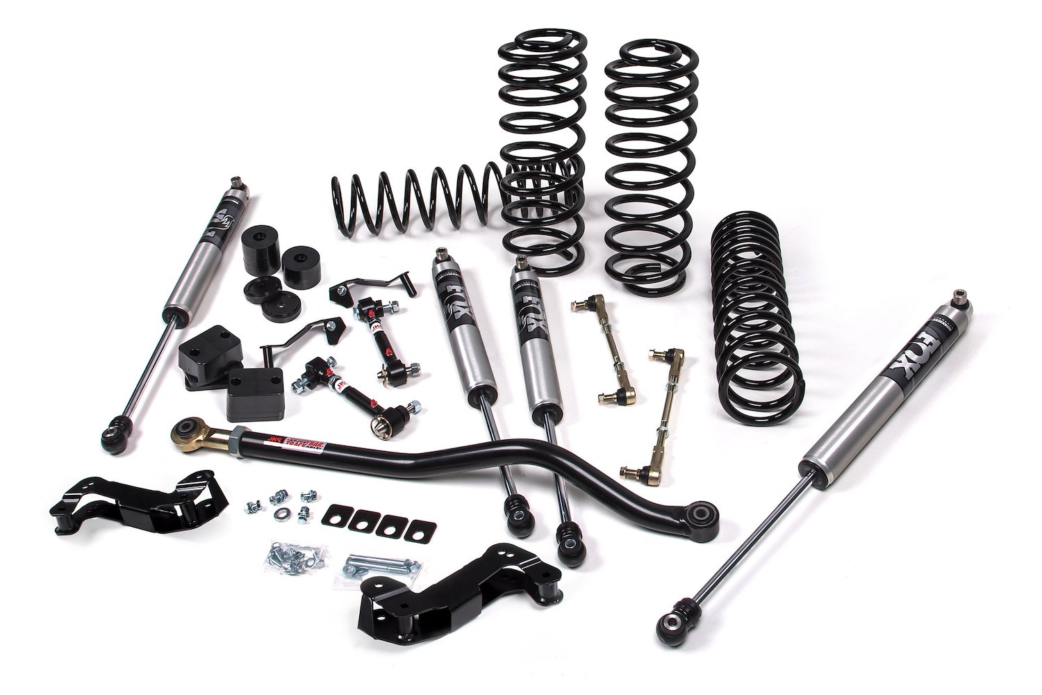 JSPEC141K J-Kontrol 3.5" Lift Kit, Jeep Wrangler JL 4-Door w/Jspec Shocks, STD Rate Coils