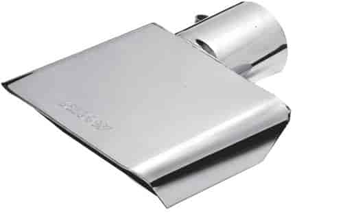 Stainless Steel Clampless Sport Exhaust Tip Inlet: 2