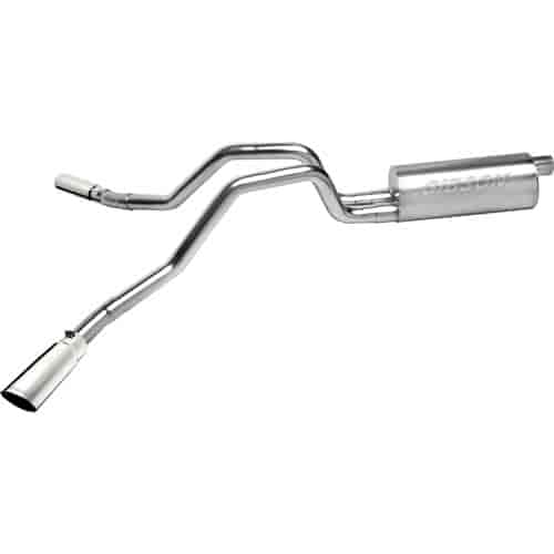 Dual Extreme Aluminized Cat-Back Exhaust 04-12 Chevrolet Colorado/ GMC Canyon