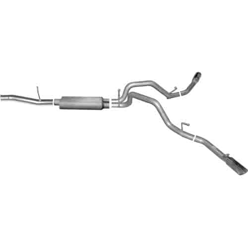 Dual Extreme Aluminized Cat-Back Exhaust 10-14 Chevrolet Silverado/ GMC Sierra 1500