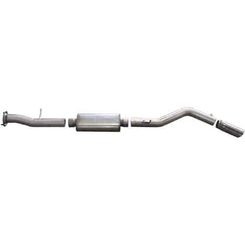 Swept-Side Cat-Back Exhaust 2009-10 Hummer H2/SUT 6.2L