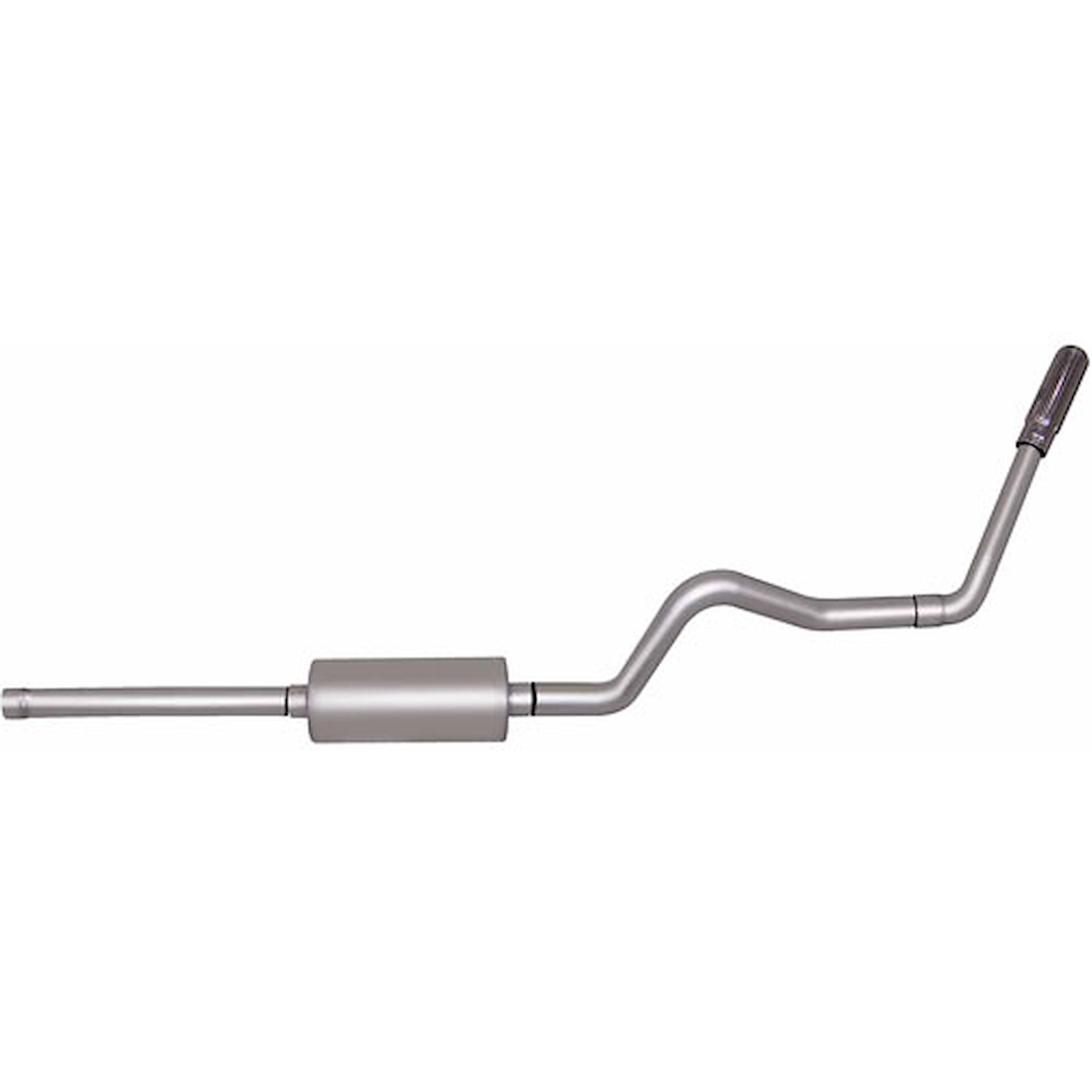 Swept-Side Cat-Back Exhaust 1988-93 GM C/K Series Pickup 5.7L