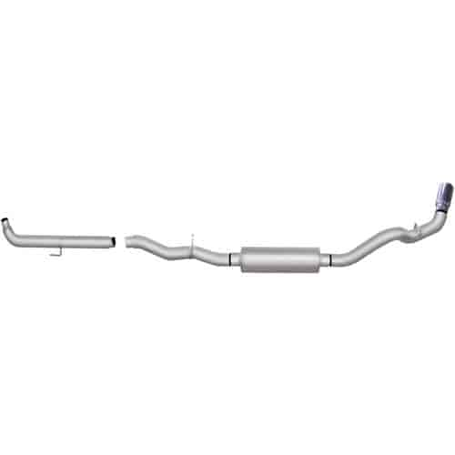 Swept-Side Cat-Back Exhaust 2006-07 Chevy Silverado/GMC Sierra 6.6L Diesel