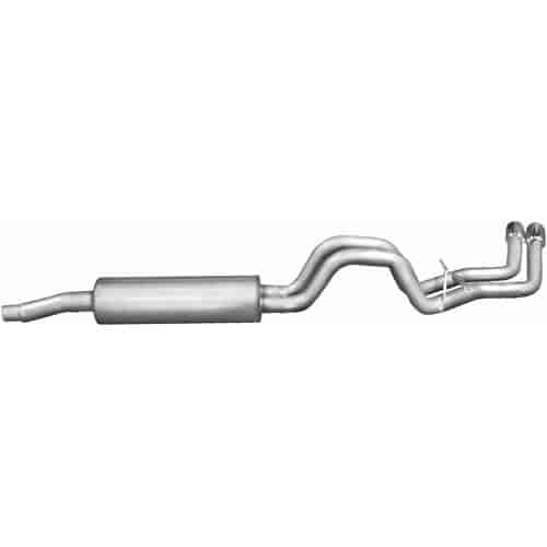 Dual Sport Cat-Back Exhaust 00-03 Dodge Dakota