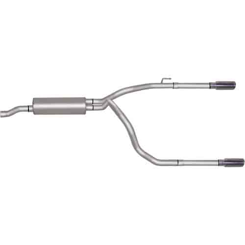 Split Rear Cat-Back Exhaust 2008 Dodge Ram 1500