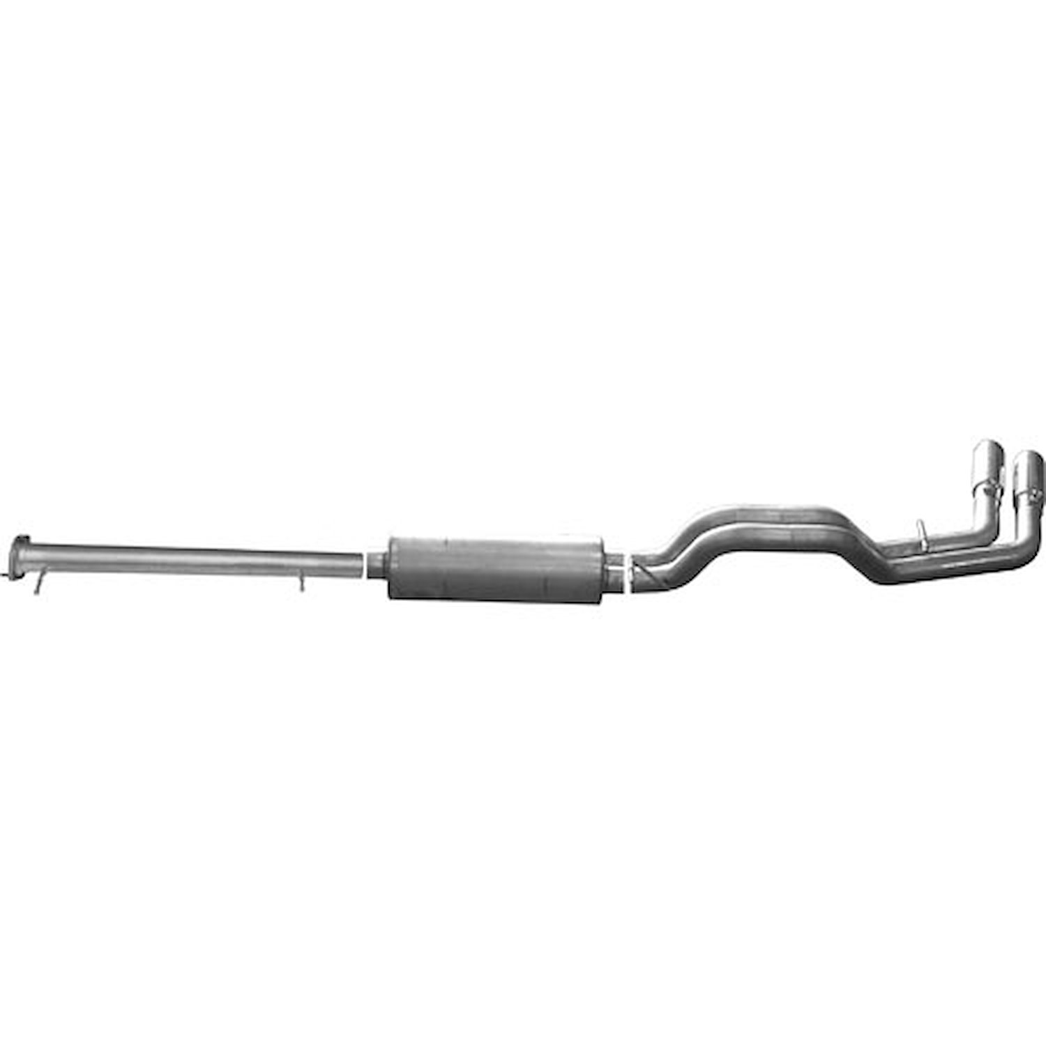 Dual Sport Cat-Back Exhaust 11-12 GM Silverado/GMC Sierra 2500HD/3500HD