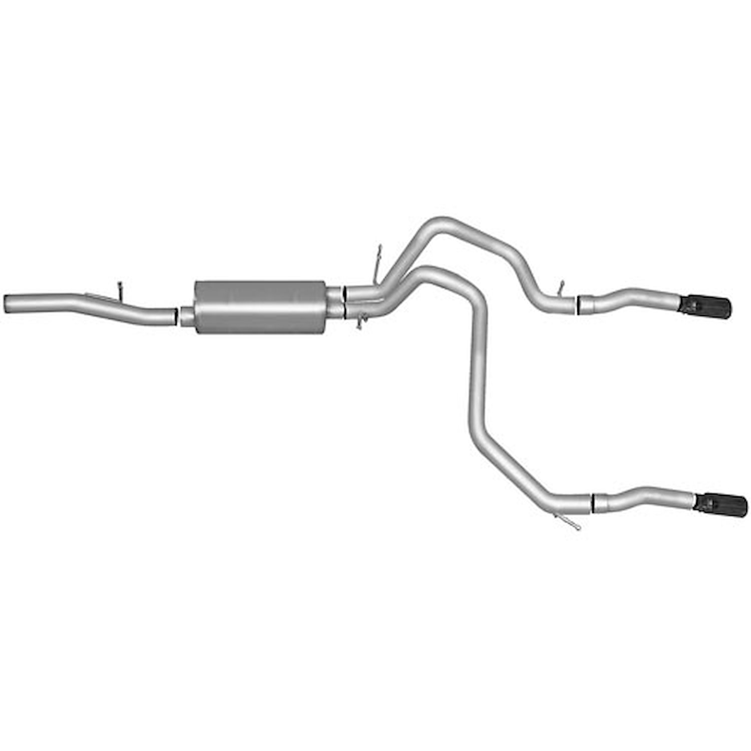 Split Rear Cat-Back Exhaust 2015-16 Chevrolet Tahoe/ GMC Yukon