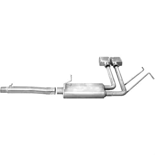 Super Truck Stainless Steel Cat-Back Exhaust 2014-16 Chevy Silverado/GMC Sierra 2WD 6.2L