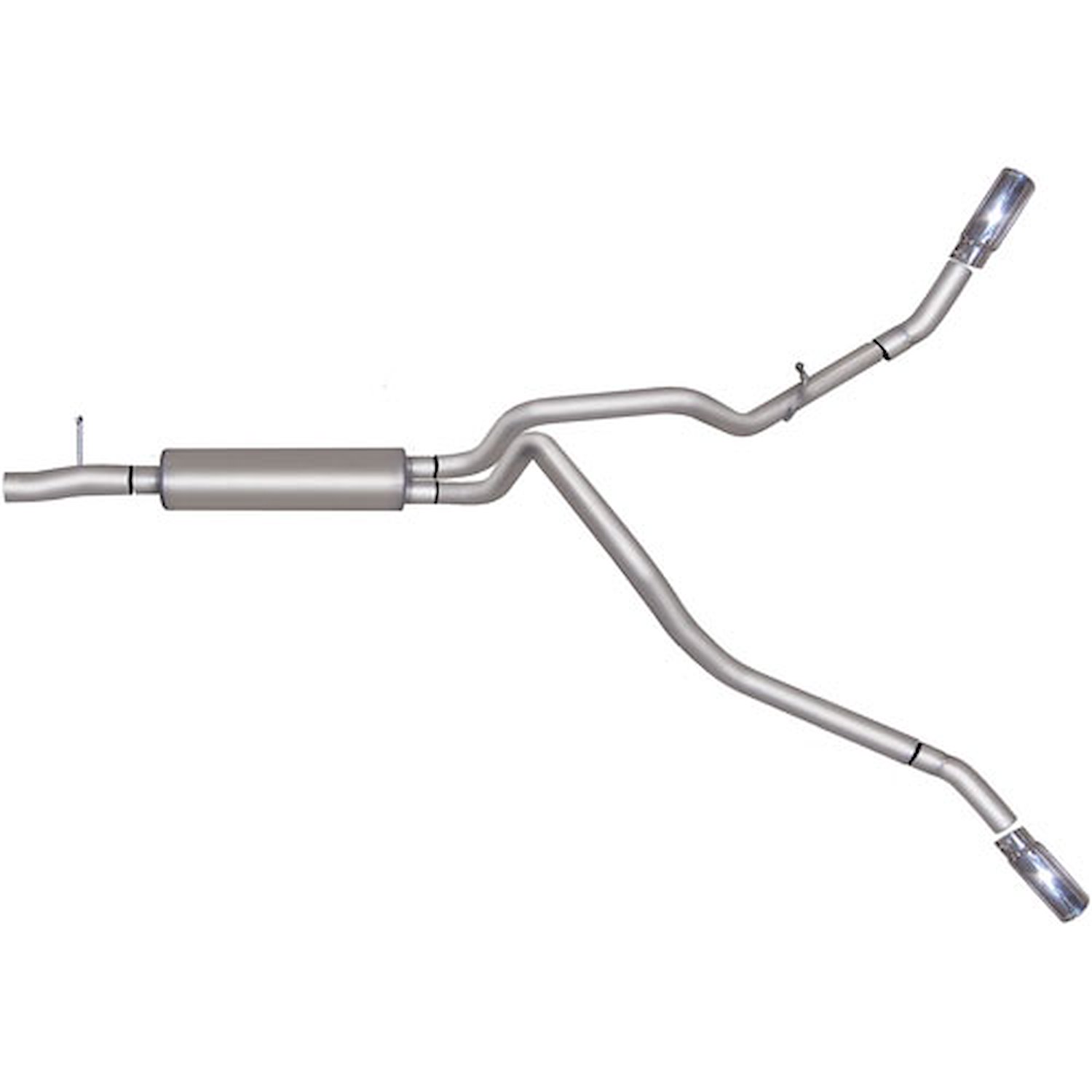 69115 Cat-Back Dual Extreme Exhaust System; Stainless - JEGS