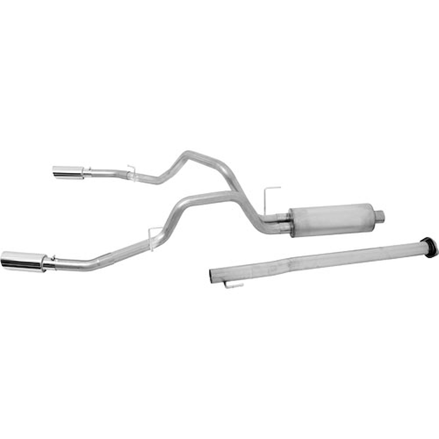 Split Rear Cat-Back Exhaust 2015-2019 Ford F150