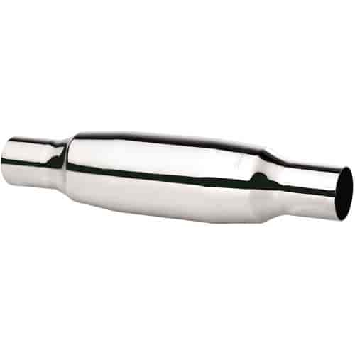 Superflow Stainless Steel Race Muffler 2.25" Center Inlet