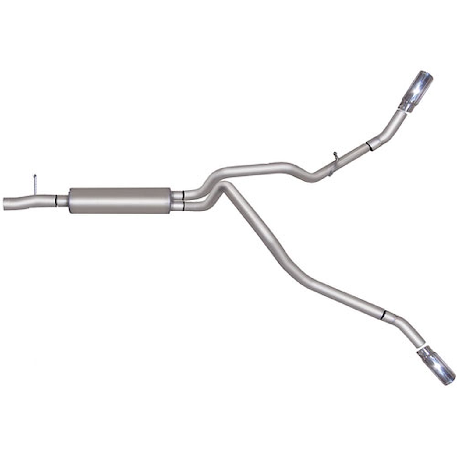 Dual Extreme Aluminized Cat-Back Exhaust 11-15 Ford F250/F350