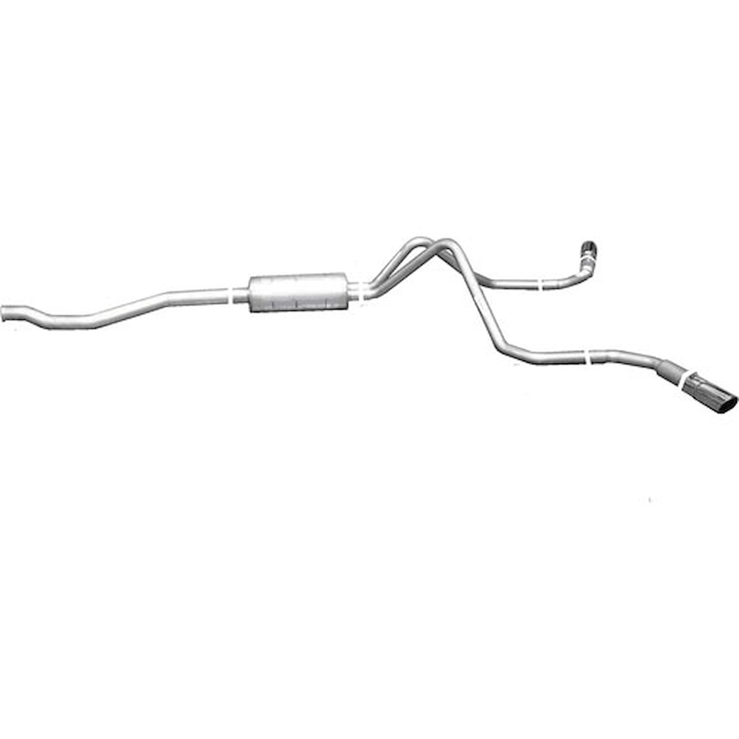 Dual Extreme Aluminized Steel Cat-Back Exhaust 1998-2011 Ford