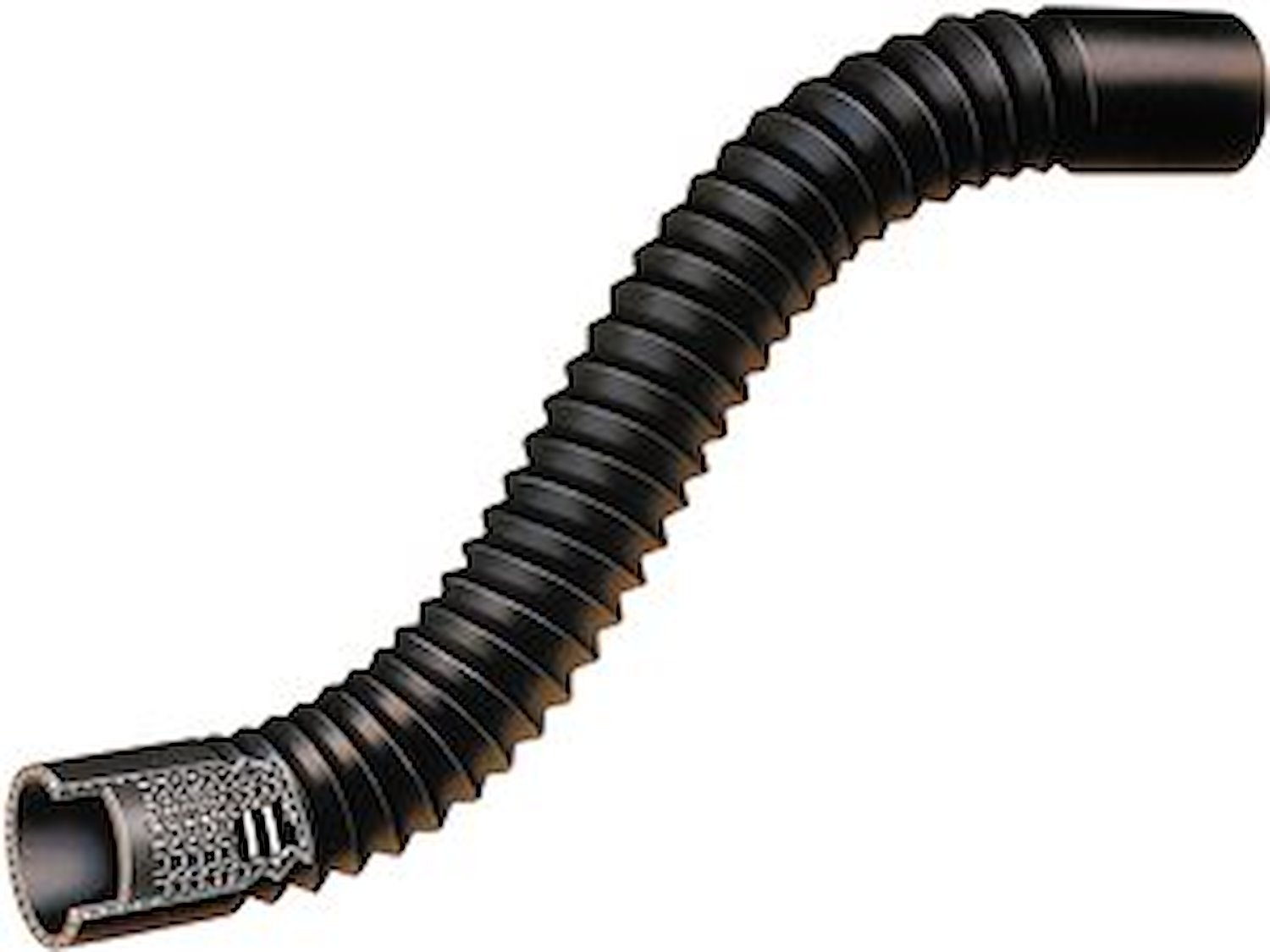 Flex Coolant Hose Centerline Length:  23"