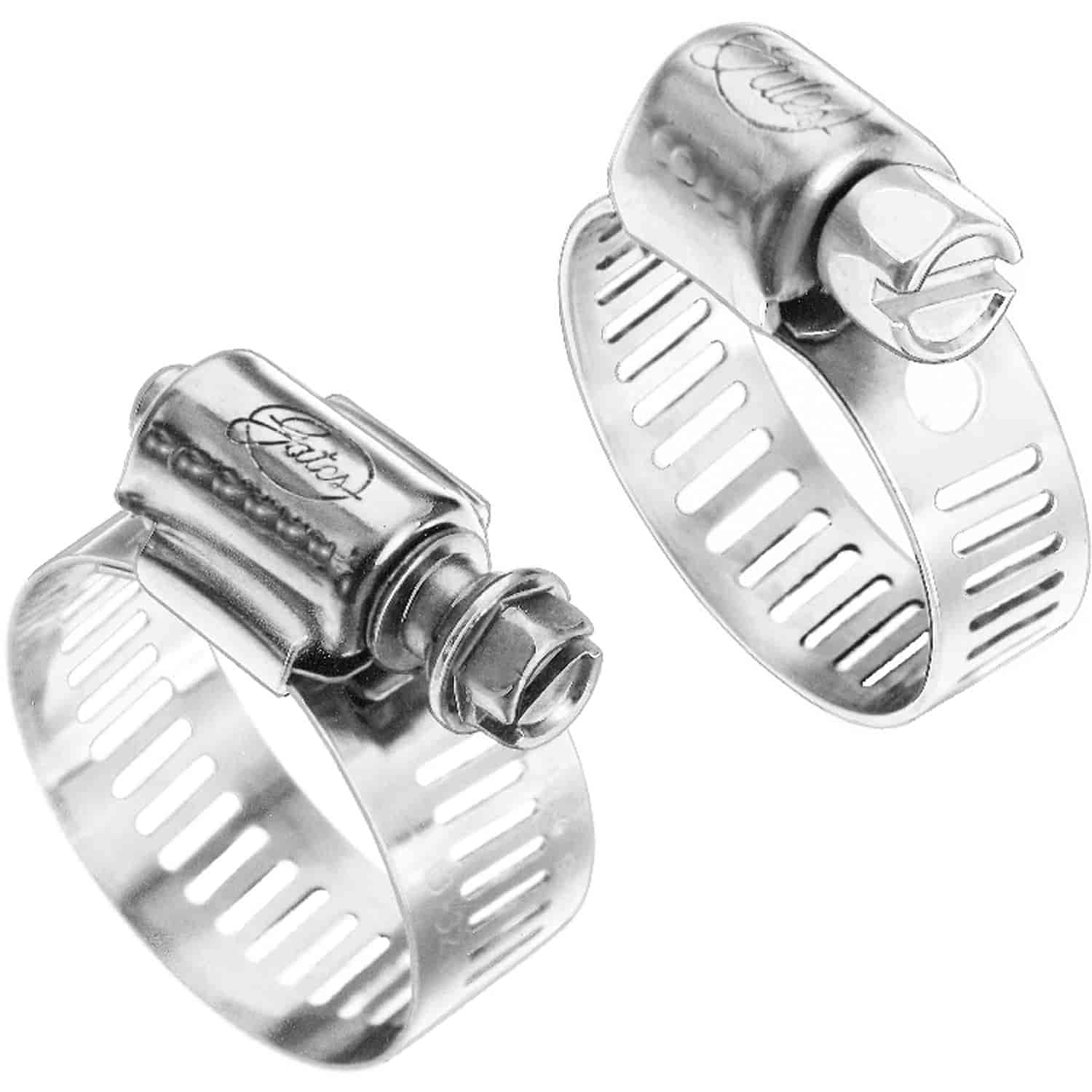 Stainless Steel Hose Clamps Size 1 (.15625" To .5" Hose)