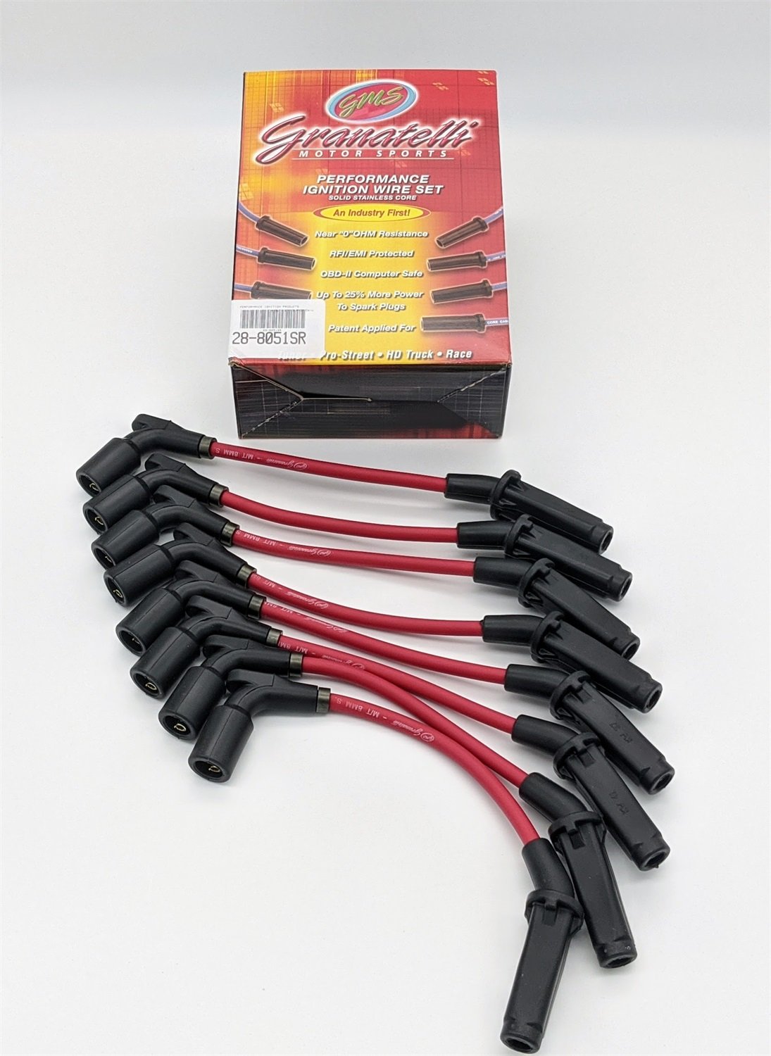 LT2 PLUG WIRES RED