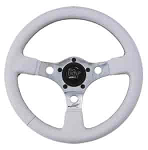Formula GT 13" Steering Wheel Polished spokes, 3" dish