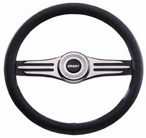 Two Tone Heritage Collection Steering Wheel Black Leather