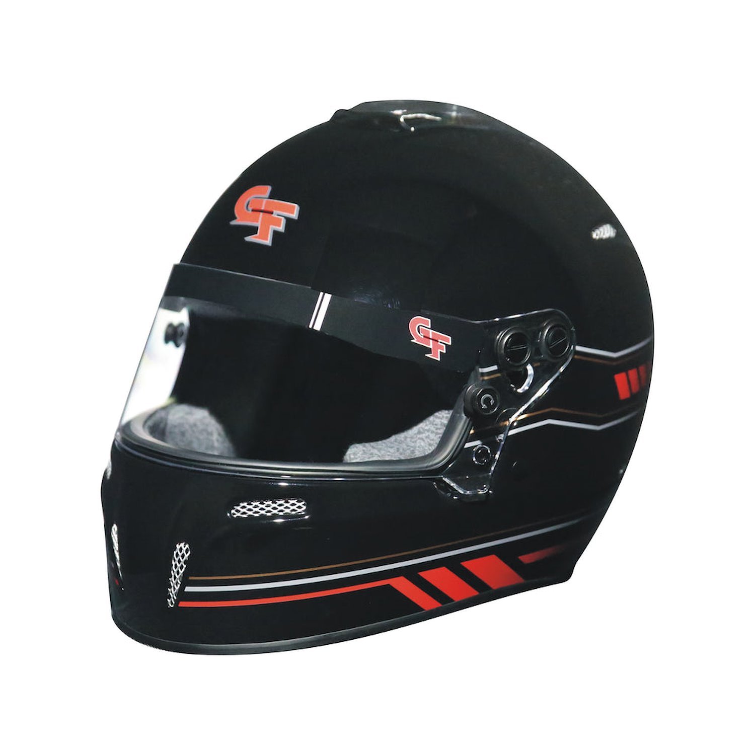 14102MEDB1 Helmet, Nighthawk Graphics SA2020, Medium, Black/Red