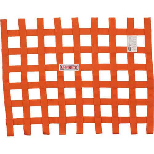 Ribbon Window Net Orange