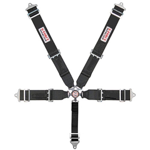 Pro-Series Camlock 5-Point Individual Harness Pull-Down Lap Belt