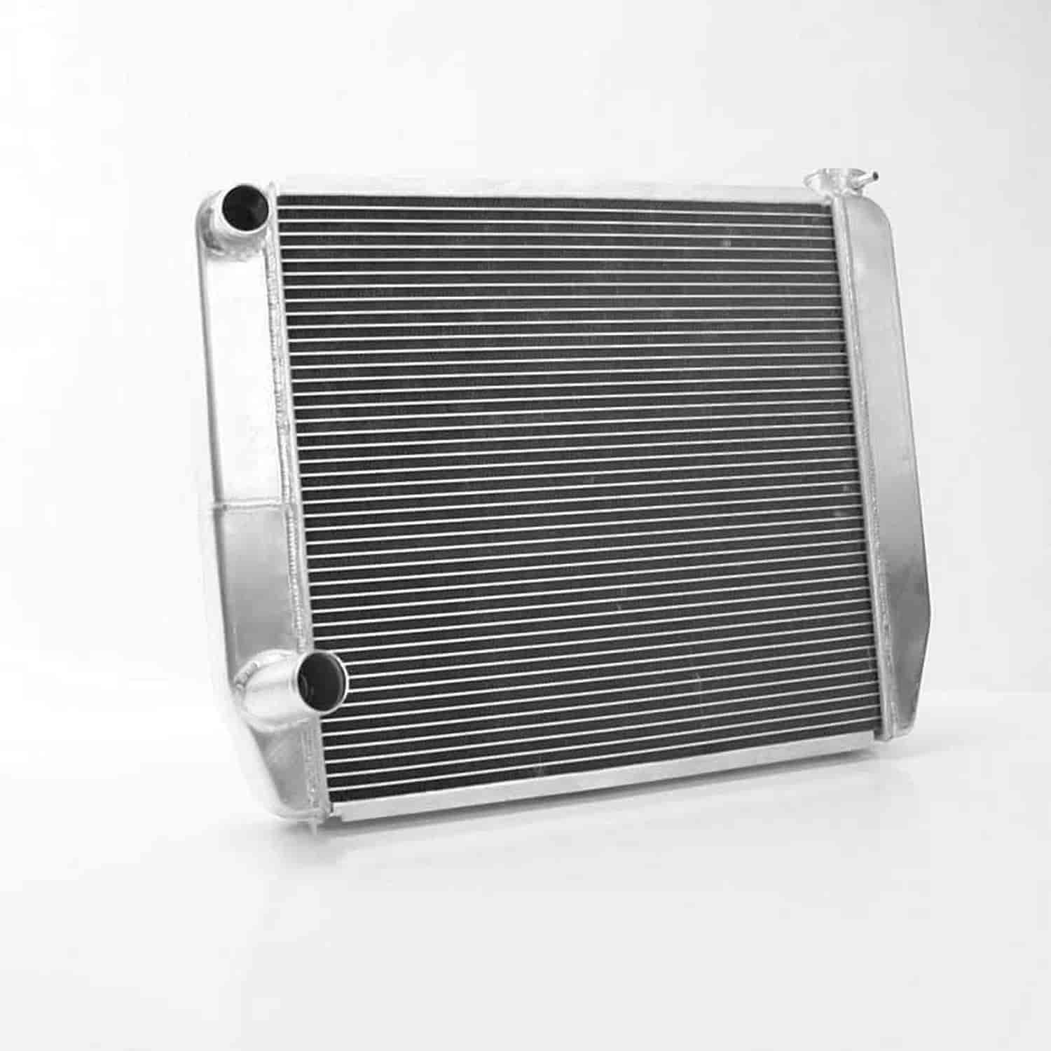 MegaCool Universal Fit Radiator Dual Pass Crossflow Design 24" x 19" with No Options